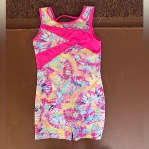 Danskin Now Multicolor Gymnastics Leotard - Girls L (10/12)